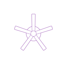 Fixtures Ceiling Fans Rainman 5 Blade Ceiling Fan Tracing Svg Vector, Free Vectors File